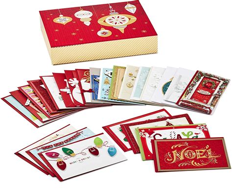 Hallmark Boxed Handmade Christmas Cards Assortment Set Of 24 Special