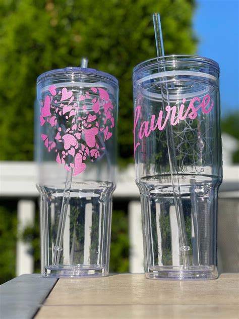 Personalized 30 Or 32oz Insulated Tumblers Select Your Color Etsy Uk