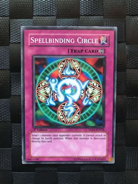 Spellbinding Circle Starter Deck 5ds 1st Edtion 5ds1 034 Pokeverdendk