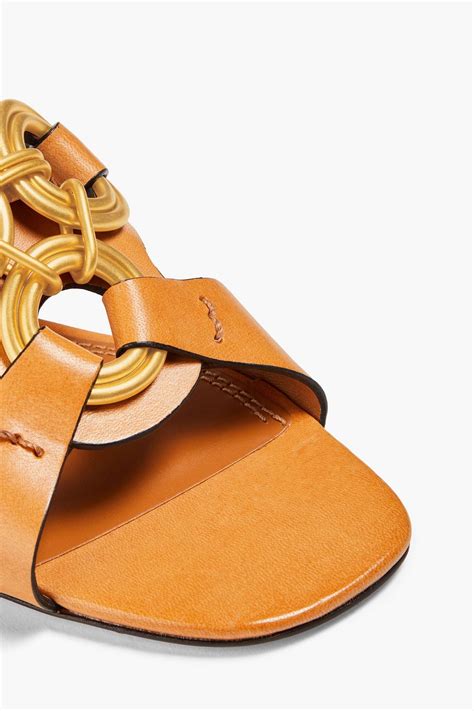 Tory Burch Leather Slingback Sandals The Outnet