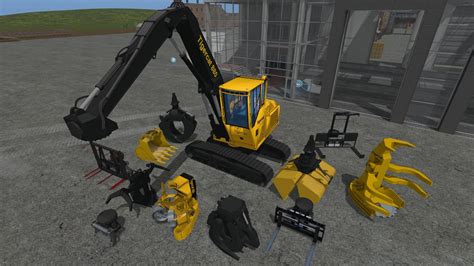 Fs Tigercat With Tools V Fs Forklifts Excavators Mod