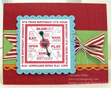 Take A Birthday Spin By Cmstamps Cards And Paper Crafts At