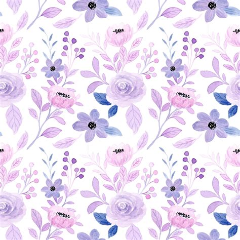 Purple Floral Texture