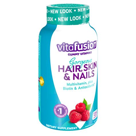 Vitafusion Gorgeous Hair Skin And Nails Multivitamin Gummy Vitamins