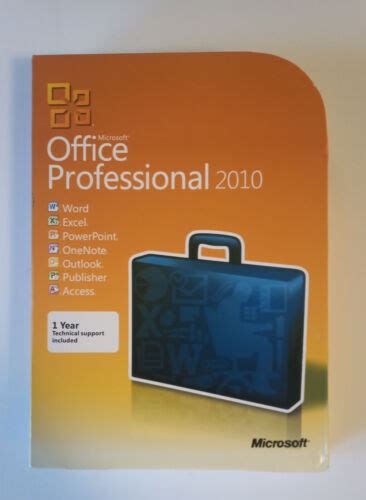 Microsoft Office 2010 Professional Edition Ebay