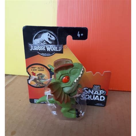 Mattel Jurassic World Snap Squad Dilophosaurus Shopee Malaysia