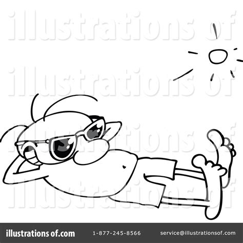 Tanning Clipart 90164 Illustration By Gnurf