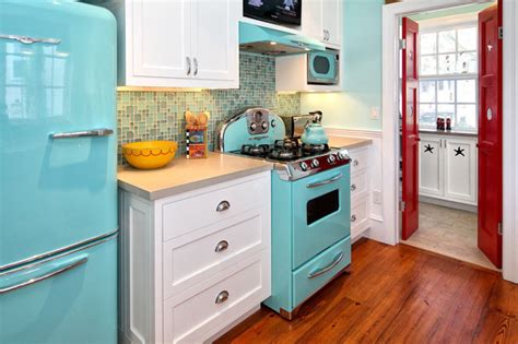 Retro kitchen appliances are back in style. Revel in Retro With Vintage and New Kitchen Appliances