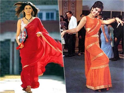 Sushmita Sen Mumtaz And Other Actresses With The Most Popular Sarees From Movies