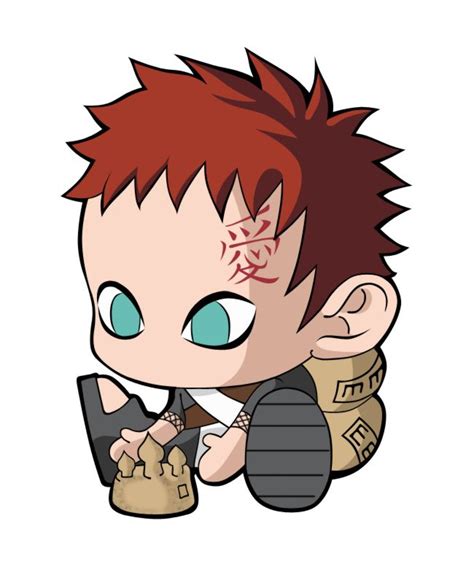 Anime Vector Naruto Gaara With Images Gaara Anime Images Anime