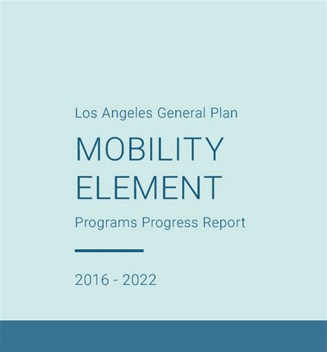 Astonishing City Planning Department Mobility Plan Status Report