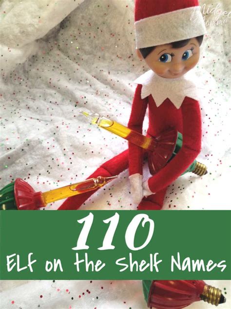 Elf On The Shelf Names Elf On The Shelf Christmas Elf Names Elf Names