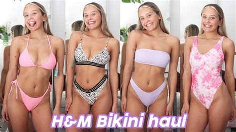 H M Summer Bikini TRY ON HAUL Cute For Nah Oliviagrace YouTube