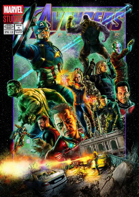 Avengers Endgame Comic Variant By Kmadden2004 On Deviantart