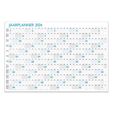 Jaarplanner Kalender 2024