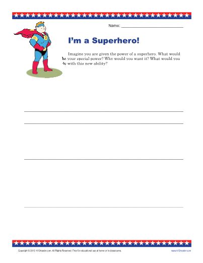 Im A Superhero Writing Prompt Writing Prompts Superhero Writing
