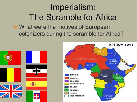 Ppt Imperialism The Scramble For Africa Powerpoint Presentation