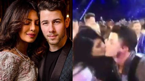 Nick Jonas Steals A Kiss From Priyanka Chopra During Jonas Brothers Performance At Bbma Video