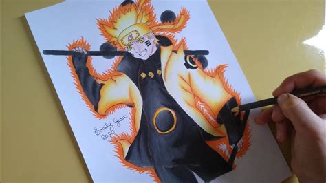 Drawing Naruto Rikudou Sennin Mode Youtube