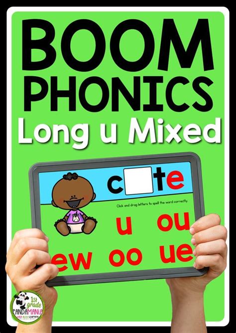 Boom Cards™ Phonics Long U Mixed Digital Distance Learning In 2020