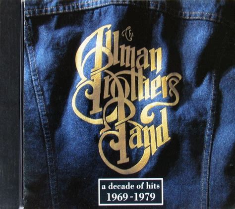 Cd Usa Allman Brothers Band A Decade Of Hits Excelente Mercado Livre