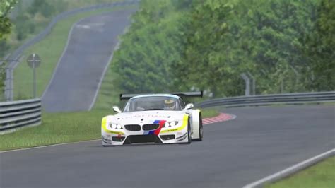 Assetto Corsa Time BMW z4 GT3 24h Nürburgring YouTube