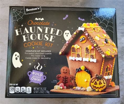 Bentons Chocolate Haunted House Cookie Kit Aldi Reviewer Halloween