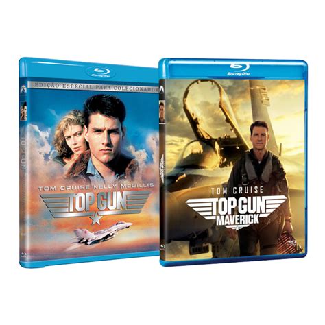 Blu Ray Top Gun Coleção Completa Tom Cruise