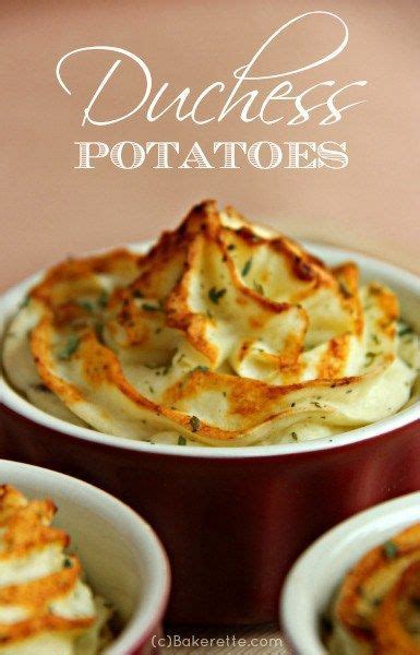 Try my honey roasted carrots, roasted asparagus or my roasted brussels sprouts. Duchess Potatoes | Recipe | Duchess potatoes, Recipes ...