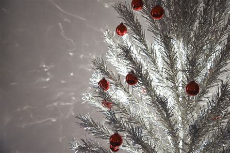 Retro Aluminum Christmas Tree Free Stock Photo Public Domain Pictures