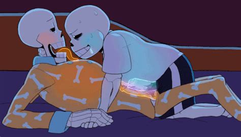 Rule 34 Colored Dick Frottage Gay Incest Pajamas Papyrus Sans Tongue Out Trousledpelves