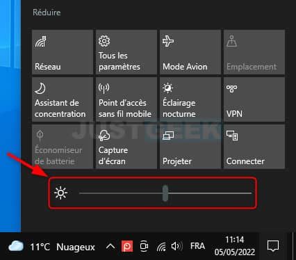 Comment régler la luminosité de l écran dans Windows 11 10