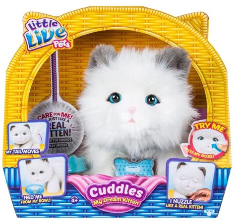 Little Live Pets Cuddles My Dream Kitten Plush Toy For Sale Online