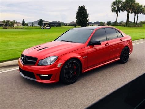 2014 C63 Amg 507 Edition Is Red Black And Beautiful All Over
