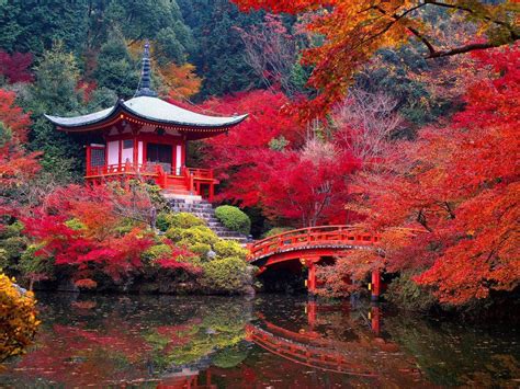 Daigo Ji Temple In Autumn Kyoto Japan