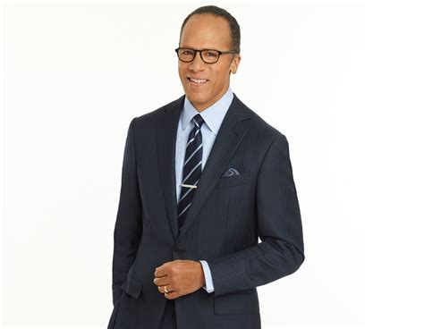 Qanda Nbc Nightly News Lester Holt On The State Of Tv News And His Busy