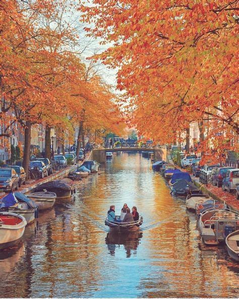 Fall In Amsterdam Netherlands 🍁🍁🍁 Pic By Izkiz Bestplacestogo For