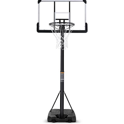 Spalding 60 In Acrylic Screw Jack Portable Basketball Hoop System