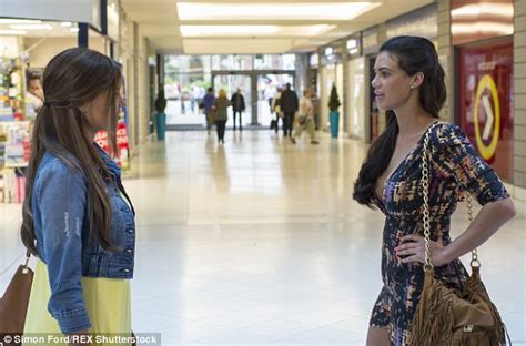 Towies Verity Chapman Has Awkward Run In With Jess Wright Daily Mail