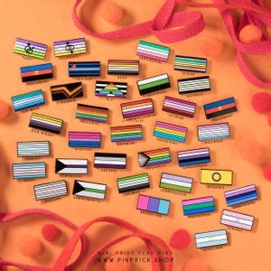 Community Lesbian Flag Pin Subtle Pride Accessory Lgbt Enamel Queer