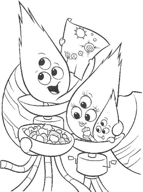Alien from planet 51 coloring pages for kids printable free. Family Alien Coloring Page | Chicken Little | Pinterest ...