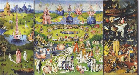 Prado Musem Garden Of Earthly Delights Posters Art Prints Hieronymus Bosch