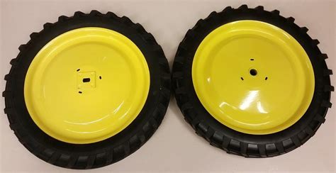 John Deere Yellow Pedal Tractor Rear Wheeltire Set Ertleska 12x175