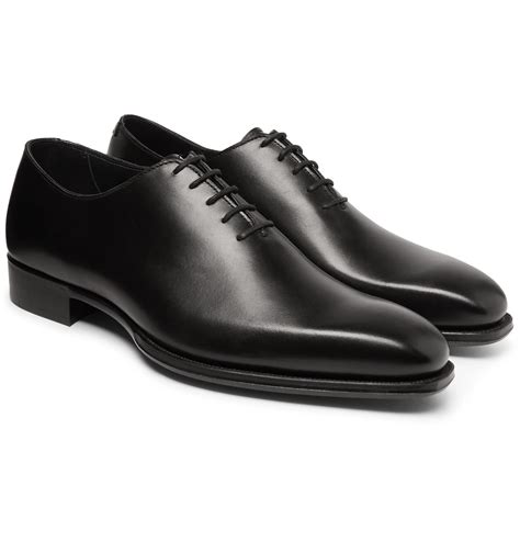 Kingsman George Cleverley Merlin Whole Cut Leather Oxford Shoes In