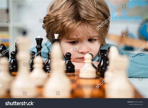 Son Playing Chess Smiling Home Kids Stock Photo 1660133062 Shutterstock