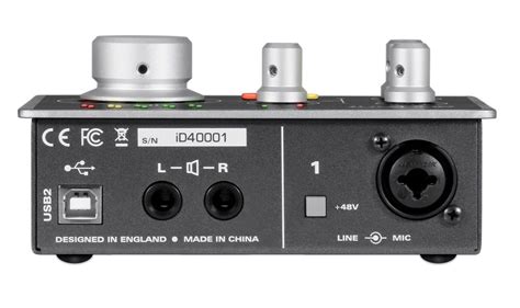 There are four common types used for audio interfaces. Audient iD4 USB Audio Interface | zZounds