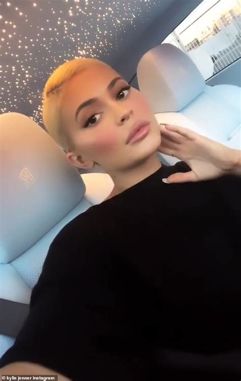 kylie jenner snaps sultry selfies from inside new customized rolls royce daily mail online