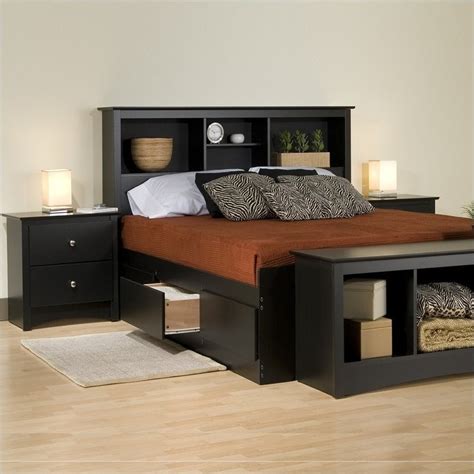 Match your unique style to your budget with a brand new twin bedroom sets to transform the look of your room. Sonoma Black King Platform Storage Bed 4 Piece Bedroom Set ...