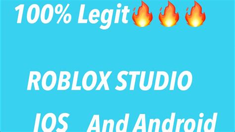 Install Roblox Studio Apk For Iphone