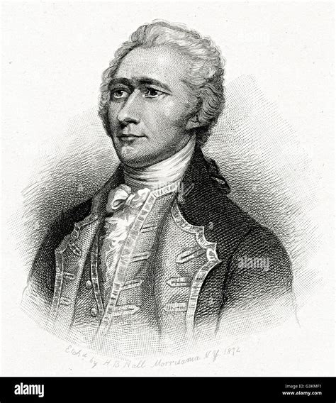 Alexander Hamilton 1755 O 1757 1804 Stock Photo Alamy
